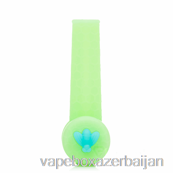 Vape Azerbaijan Stratus Trio Silicone Pipe UV Slime (UV Blue Bee / UV Green)